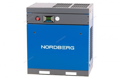 Компрессор винтовой, 11 кВт, 1550 л/мин, 10 бар, IP23, без ресивера NORDBERG NCB15 - вид 1 миниатюра