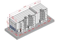 KraftWell KRW1855-TM Покрасочная камера 18 х 5 х 5 м., 75 000 м3/ч - вид 1 миниатюра