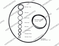 Ремкомплект (прокладки) для NORDBERG 2379 - вид 1 миниатюра