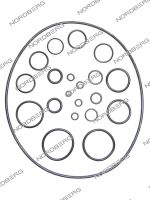 Ремкомплект (прокладки) X006633 для NORDBERG 2380 old - вид 1 миниатюра