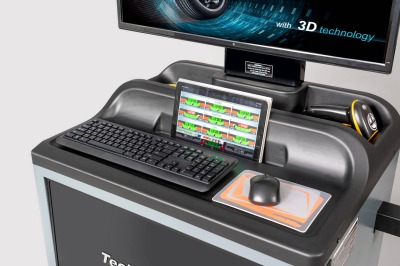 P 7204 T S Техно Вектор 7 PRO Стенд сход-развал 3D - вид 3 миниатюра