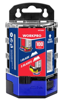 Лезвия SK5 100шт для ножа универсального с диспенсером WP213004 WORKPRO - вид 1 миниатюра